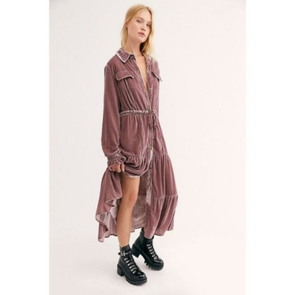 Free People Bella Donna Duster S